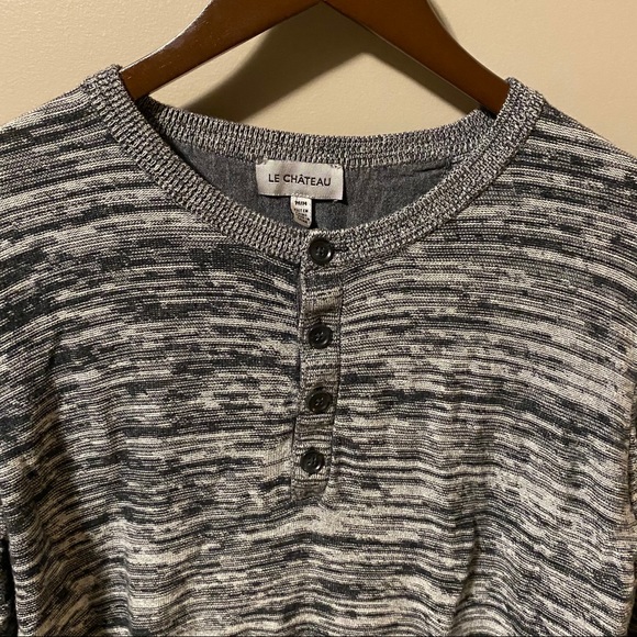 Men’s Henley Sweater - M - Picture 1 of 3